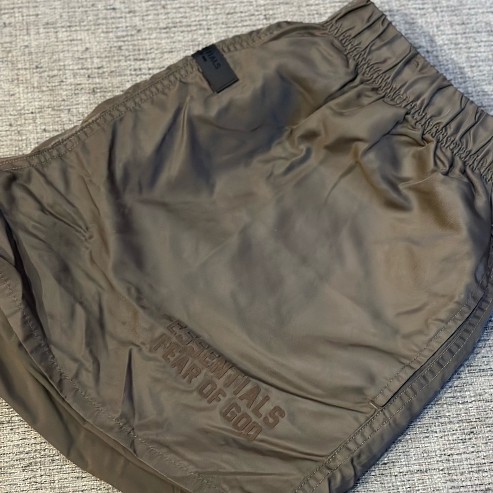 Fear of God Essentials Brown Shorts
